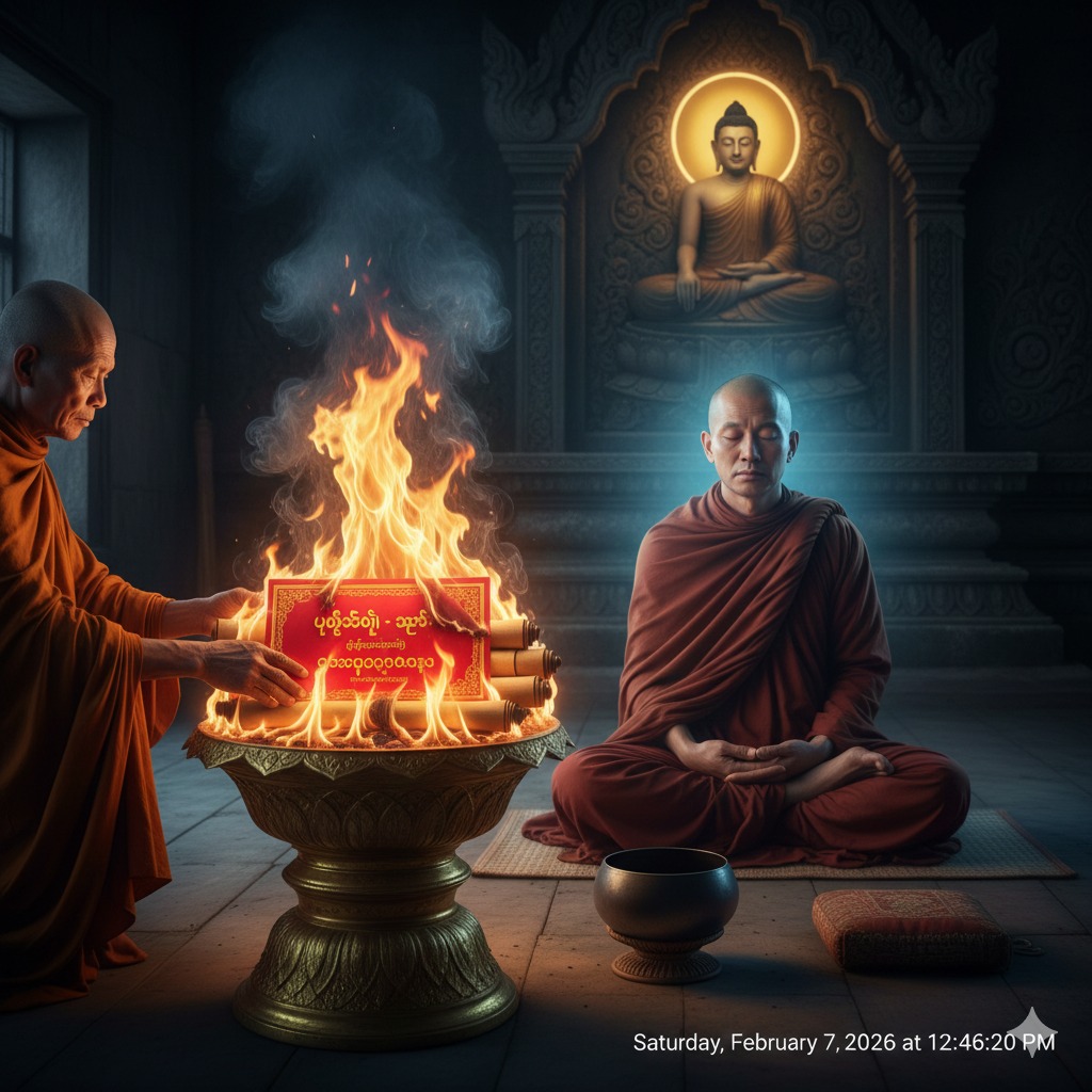 ဂုဏ်သည် ပုထုဇဉ်တို့၏ ဥစ္စာ၊ အေးချမ်းလိုလျှင် ဂုဏ်ကိုစွန့်ပါ