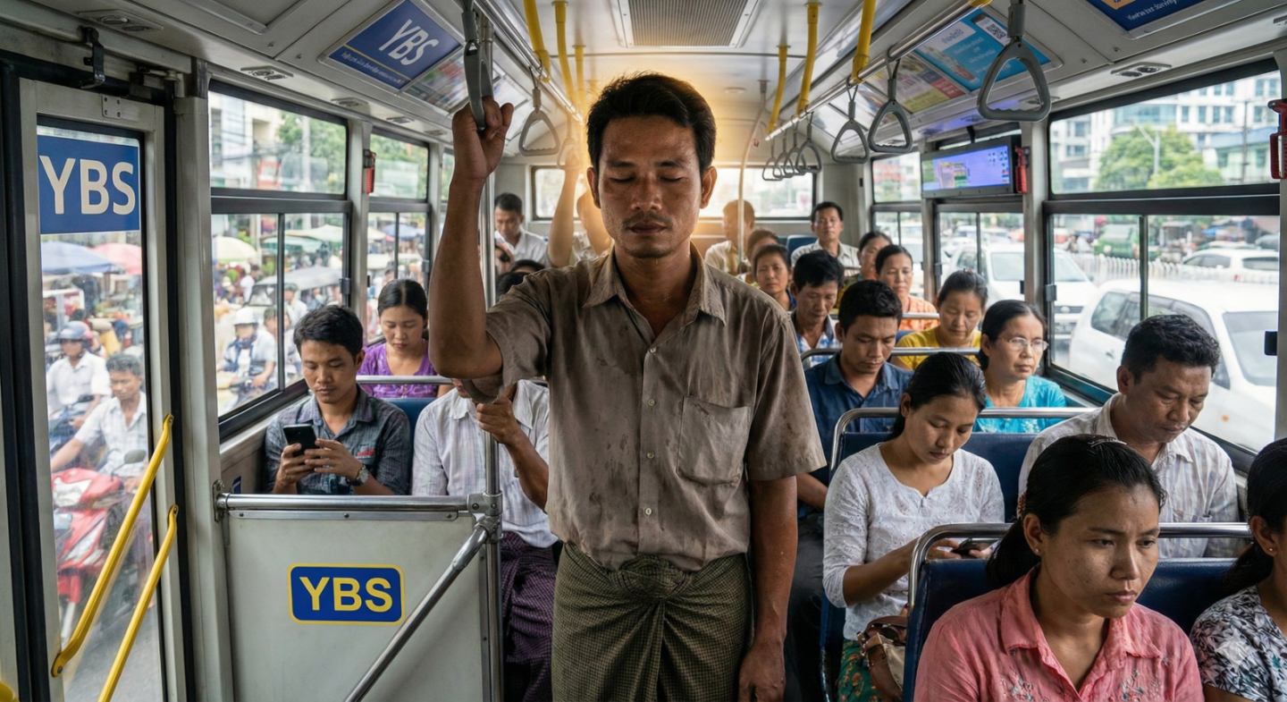ဘတ်စ်ကားပေါ်မှာ နိဗ္ဗာန် ရှာကြစို့