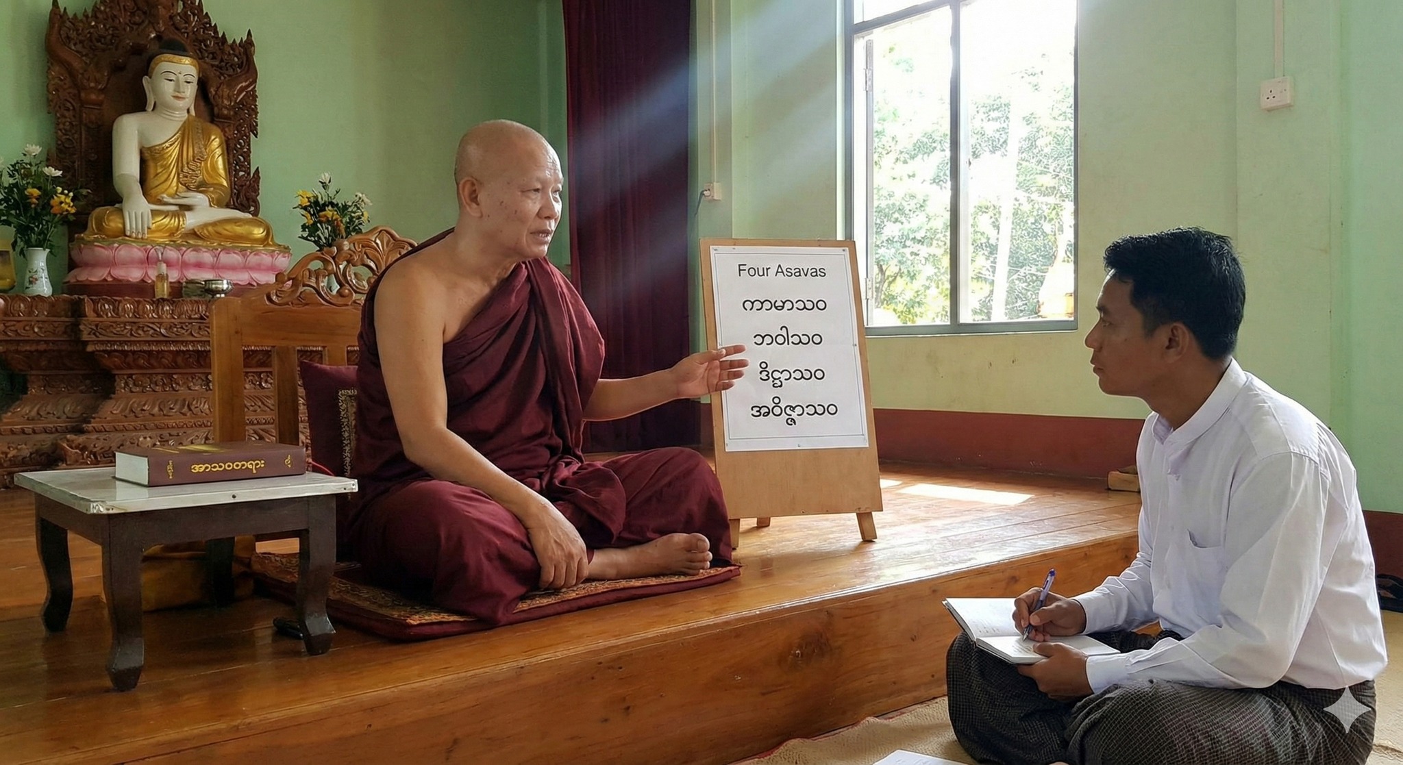 အာသဝ (နစ်မြုပ်စေတတ်သော တရားများ)