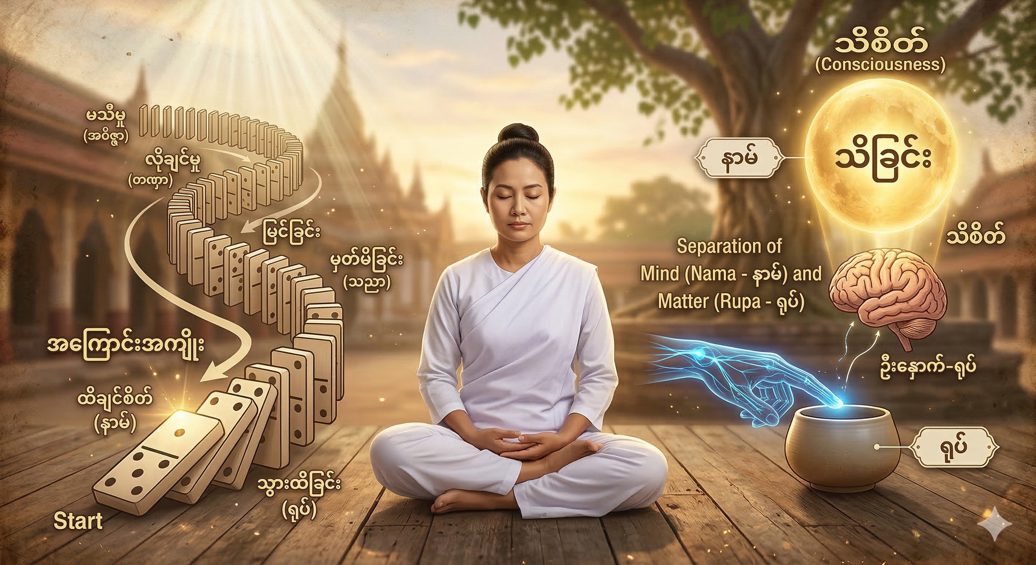 တရားအားထုတ်တယ်ဆိုတာ – အပိုင်း (၁)