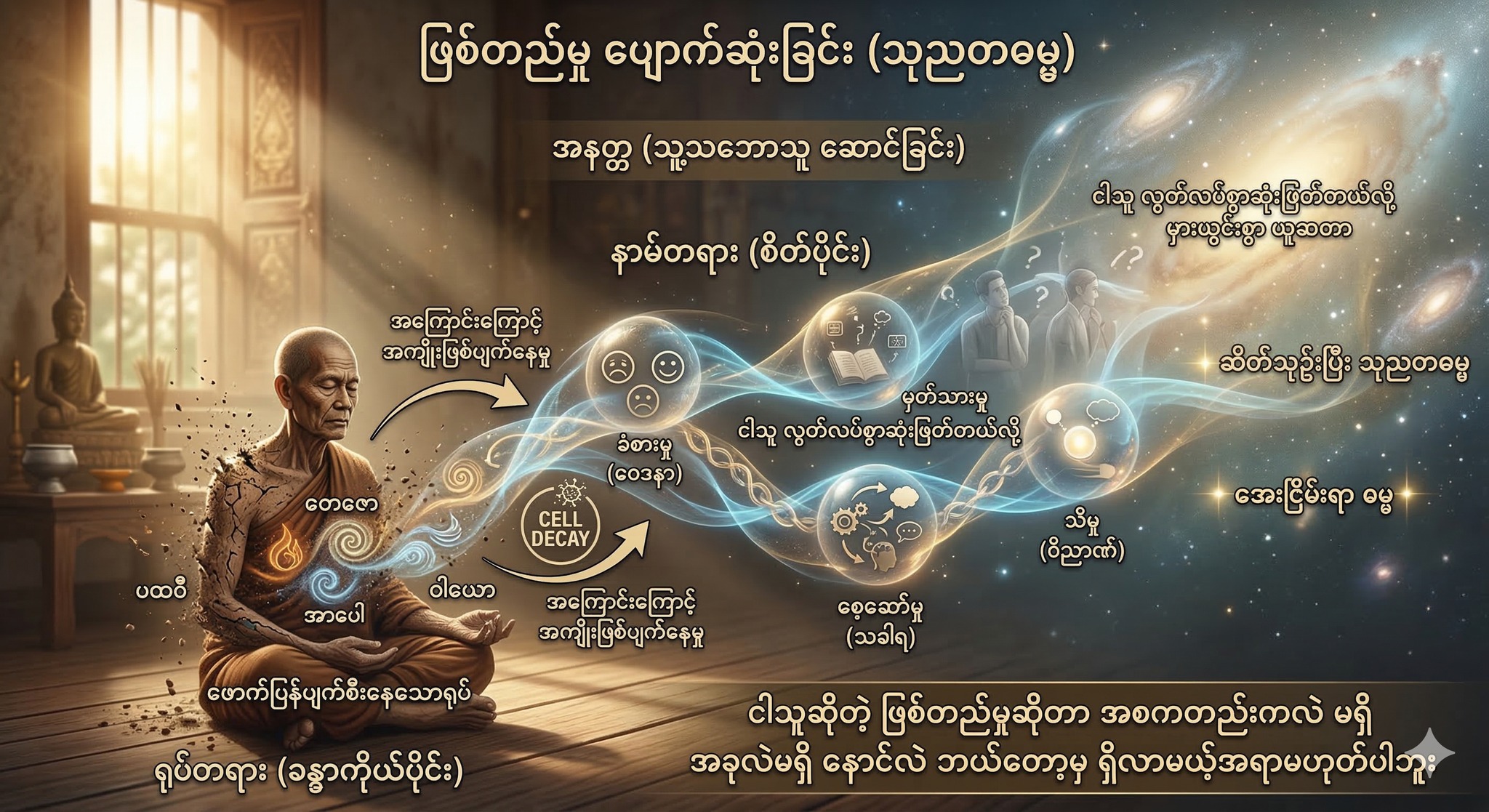ဖြစ်တည်မှု ပျောက်ဆုံးခြင်း (သုညတဓမ္မ)