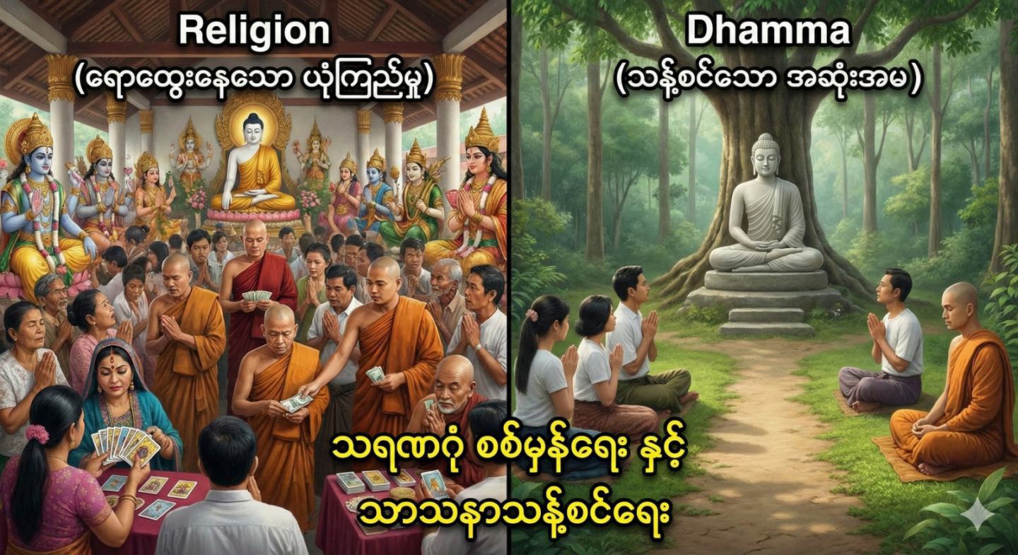 သရဏဂုံ စစ်မှန်ရေး နှင့် သာသနာသန့်စင်ရေး