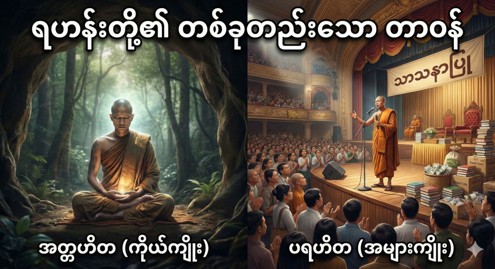ရဟန်းတို့၏ ကတိကဝတ် နှင့် သာသနာ့တာဝန်