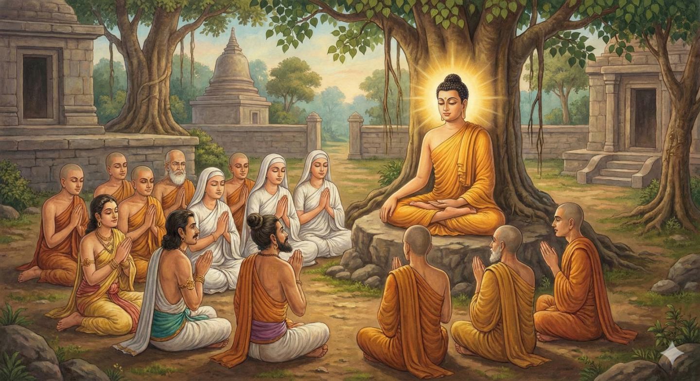 မြတ်စွာဘုရားရှေ့မှောက်မှာ ဘာကြောင့် ချက်ချင်း ကျွတ်တမ်းဝင်နိုင်ခဲ့ကြသလဲ(ဦးမောင်မောင် သာဝက တို့မျက်စိလည်ရခြင်းအကြောင်းအရင်းတခု)