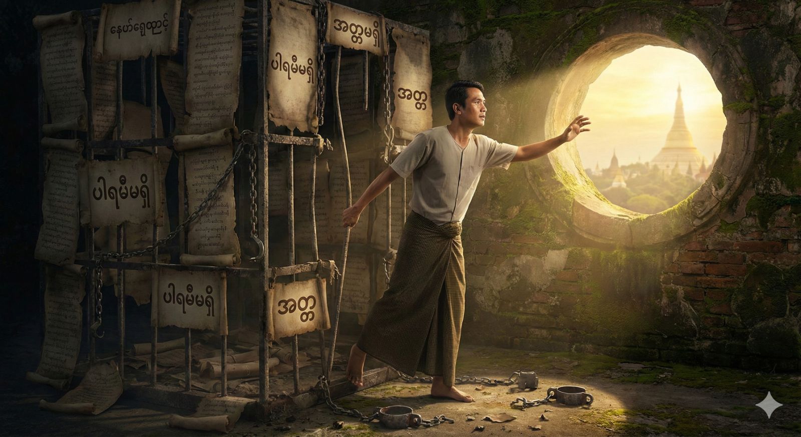 သောတာပန်ဖြစ်ရေး – ပါရမီဆင်ခြေကို ဖြိုခွင်းခြင်းနှင့် လက်တွေ့မျက်မှောက်ပြုခြင်း