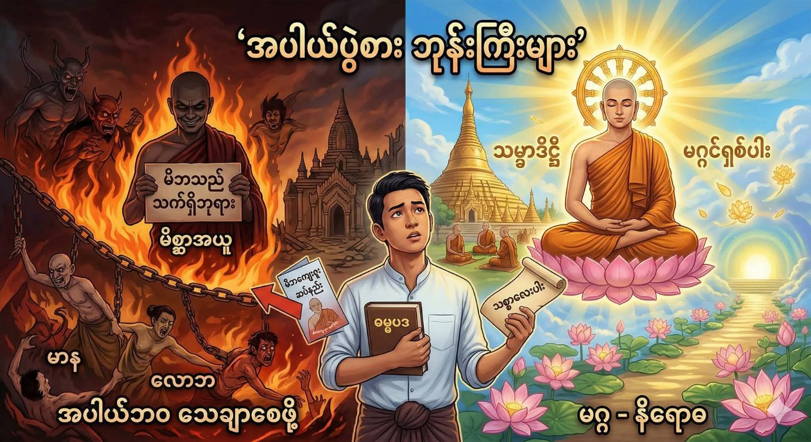 သာသနာတွင်းမှာ အပါယ်ပွဲစားများ ဖြစ်နေကြသလား