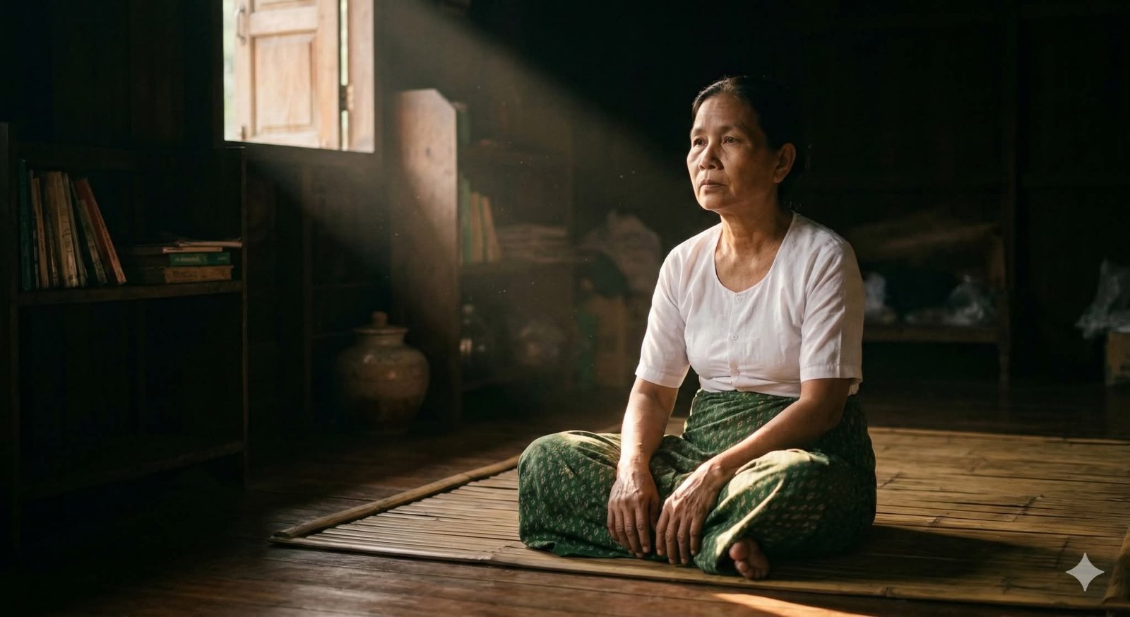 ငြိမ်းချမ်းချင်လို့ တရားထိုင်တာလား၊ အမှန်တရားကို မြင်ချင်လို့လား