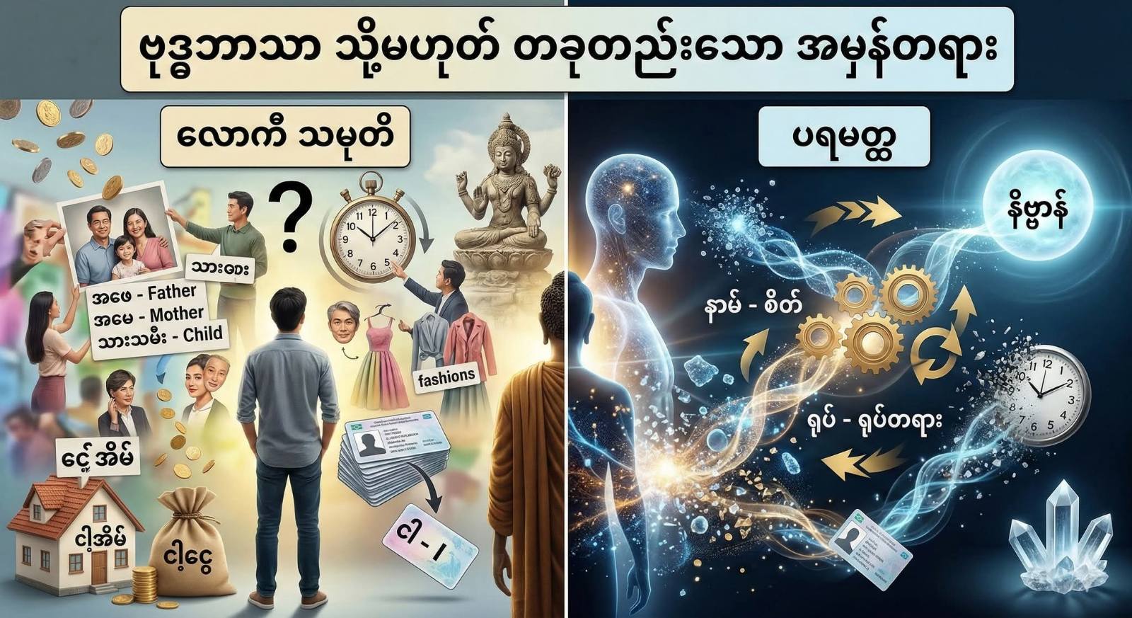 ဗုဒ္ဓအဆုံးအမ သို့မဟုတ် တခုတည်းသော အမှန်တရား