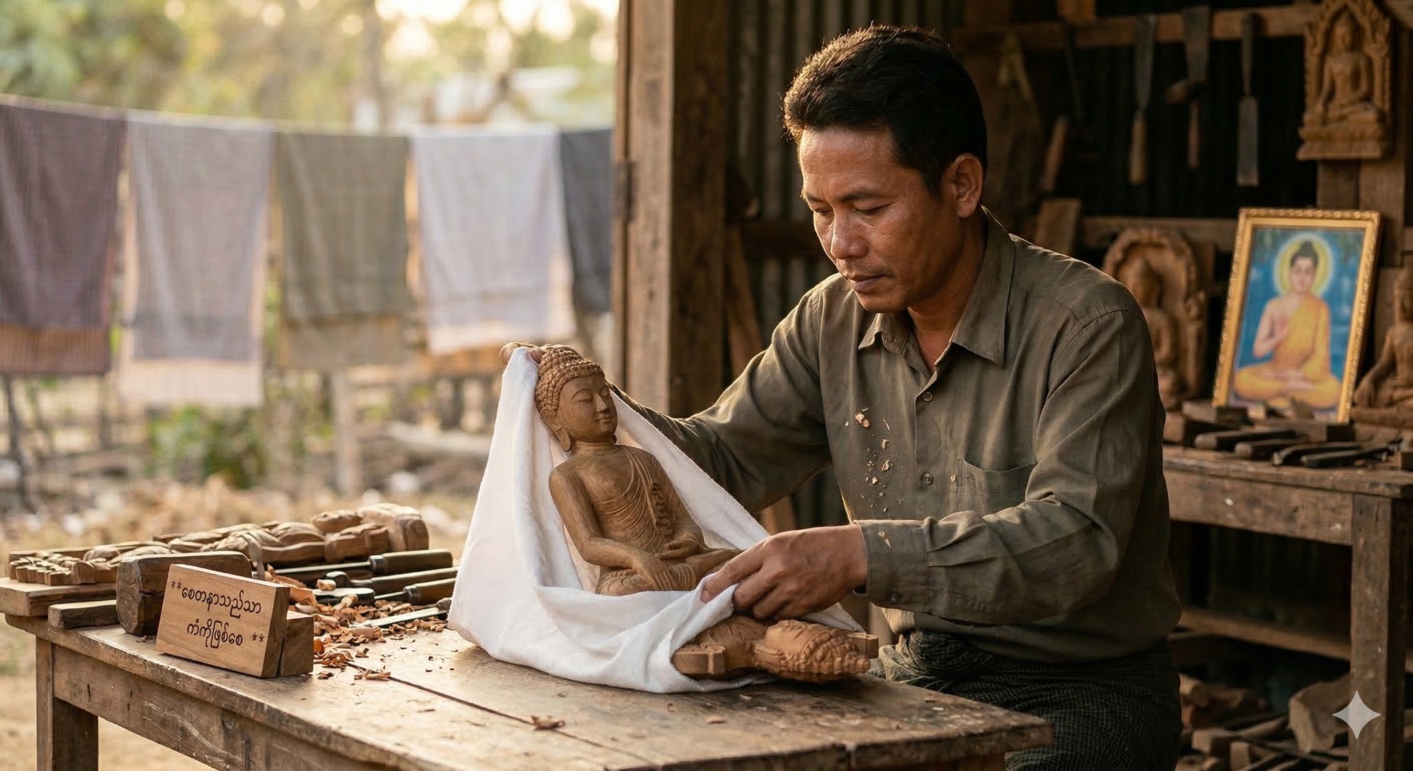 ထဘီ နှင့် ဘုန်းနိမ့်သည် ဟူသော အယူအဆ