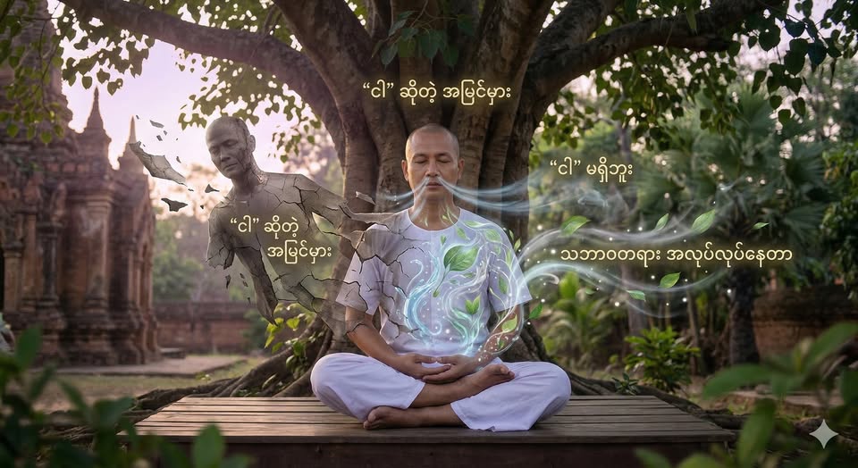 ဝိပဿနာနဲ့ ငါဆိုတဲ့ အမြင်မှား
