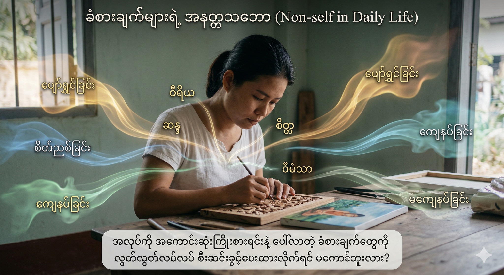 ခံစားချက်များရဲ့ အနတ္တသဘော