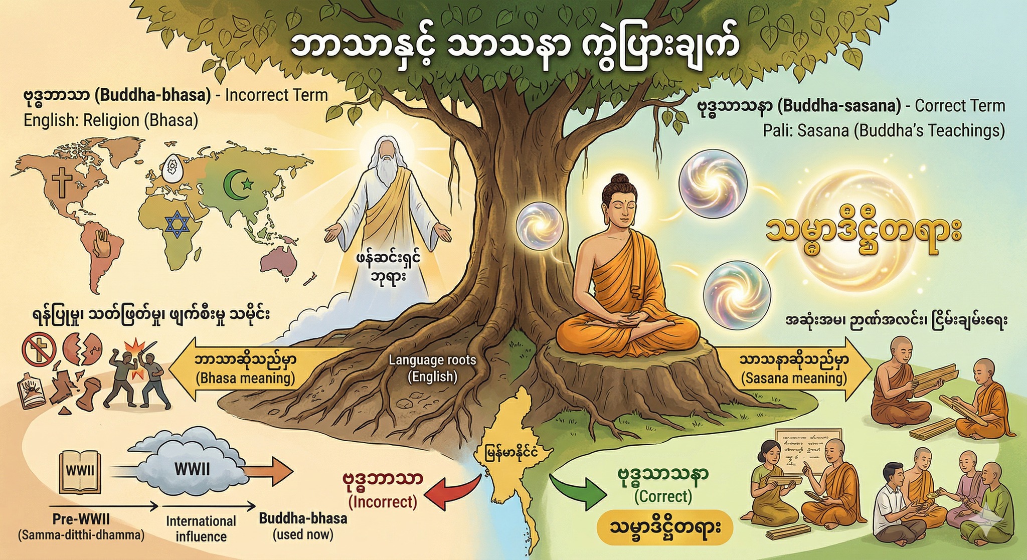 သာသနာ နှင့် အတိမ် အနက် (၃)
