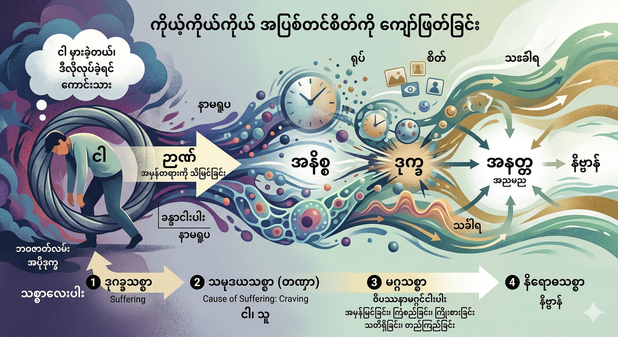 ကိုယ့်ကိုယ်ကိုယ် အပြစ်တင်စိတ်ကို ကျော်ဖြတ်ခြင်း