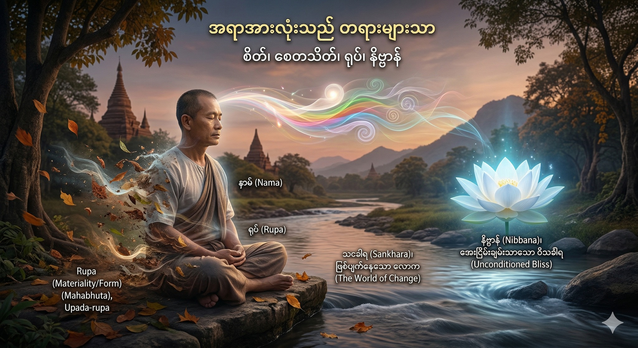 အရာအားလုံးသည် တရားများသာ