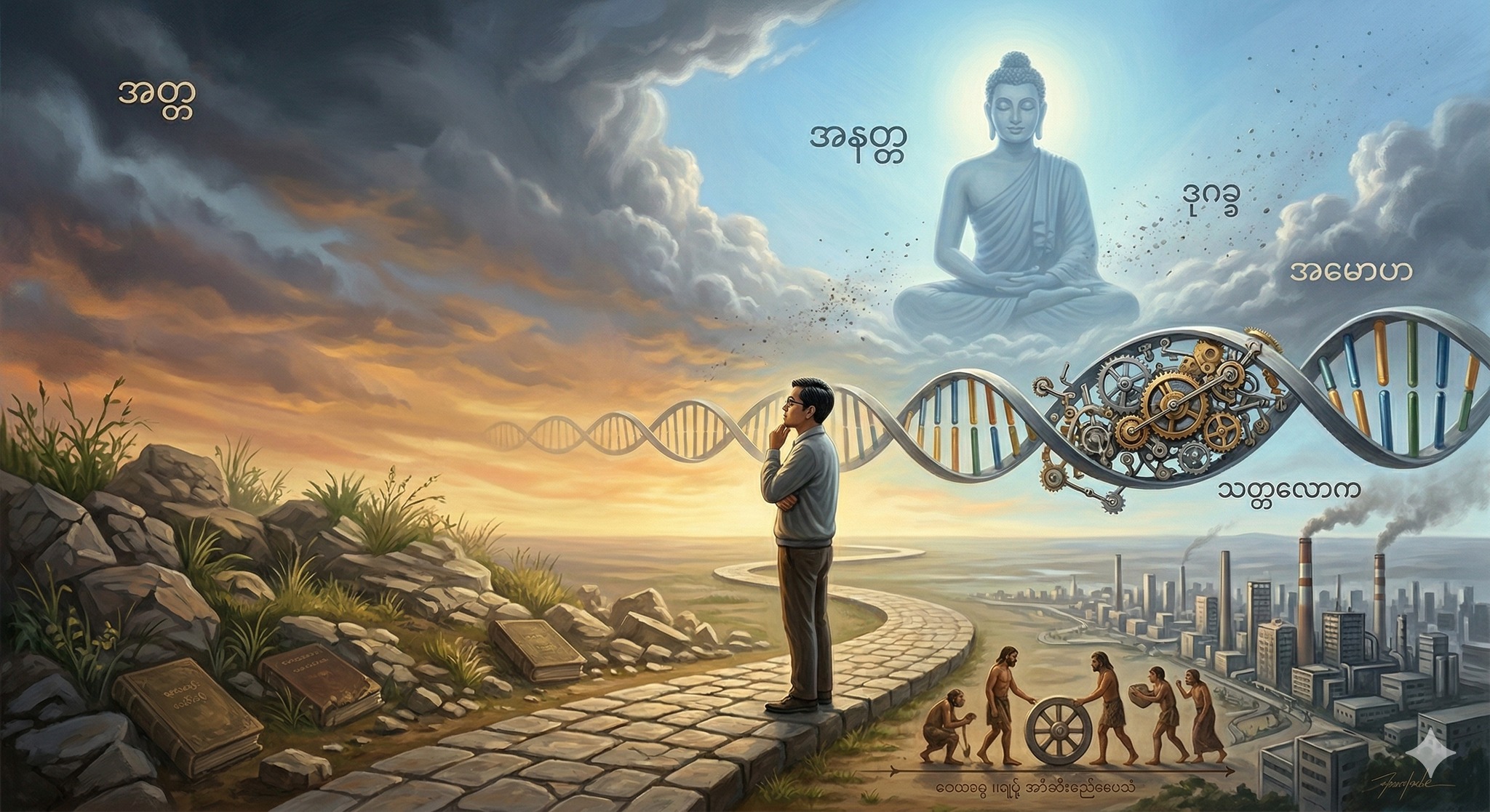 အနတ္တဝါဒမှသည် အတ္တဝါဒသို့ တစေ့တစောင်း (၂)