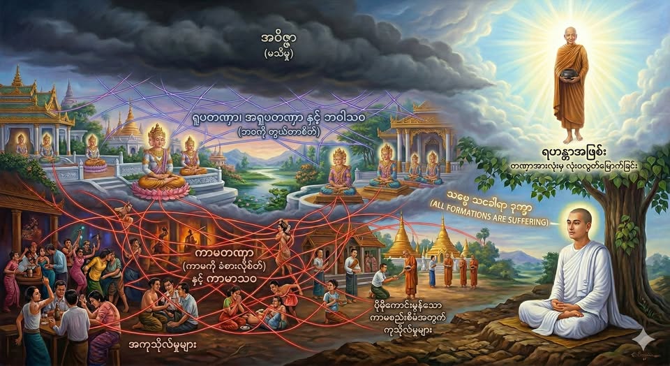 သောတာပန်က ဆင်ခြင်ရင် ရဟန္တာပဲဆိုတာကြားဖူးမယ်ထင်တယ်။ အဲဒီတော့ ဆင်ခြင်ပြီးနည်းနည်းရေးလိုက်ဦးမယ်