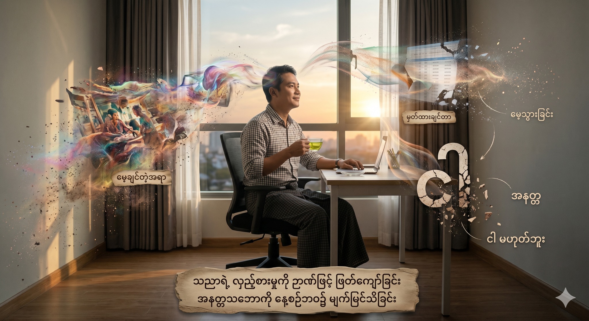 သညာရဲ့ သဘောနဲ့ အနတ္တကို လက်တွေ့သုံးခြင်း (အနတ္တ)