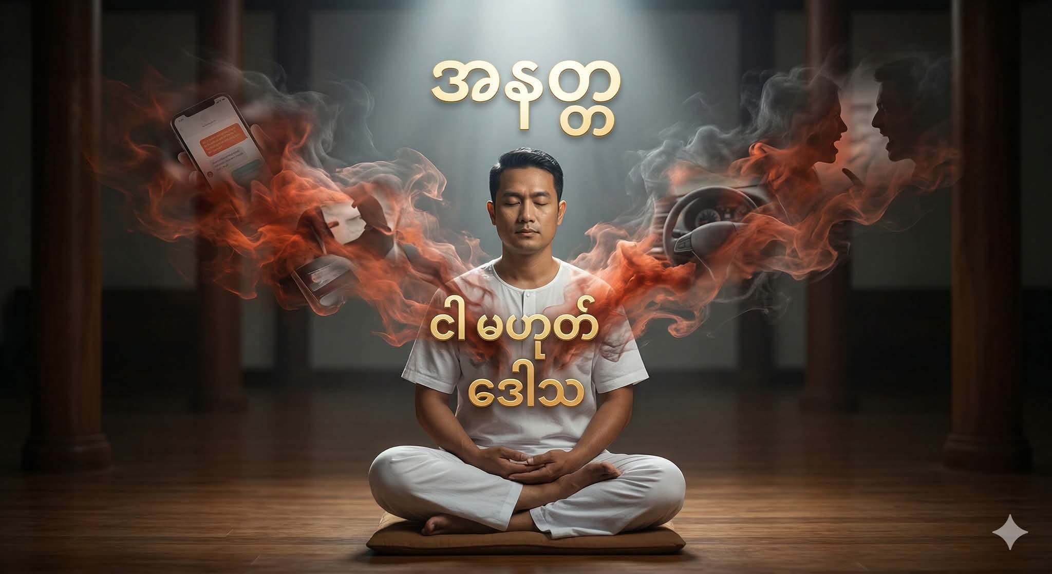 “ငါ စိတ်တိုတယ်” ဆိုတဲ့ ပညတ်အစွဲကို ခွာချခြင်း