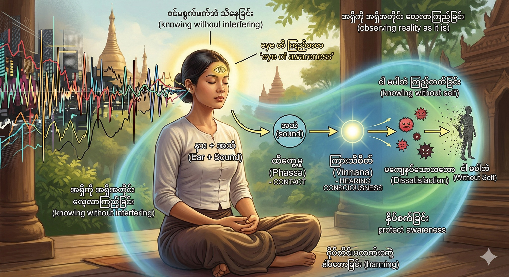 ဝင်မစွက်ဖက်ဘဲ သိနေခြင်း