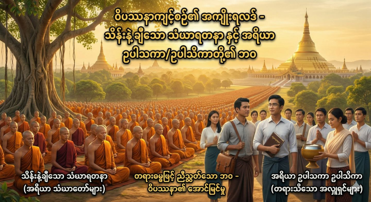 စစ်မှန်သော သံဃာရတနာကို ရှာဖွေခြင်း နှင့် ဥပါသကာ ဥပါသိကာတို့ရဲ့ တာဝန်