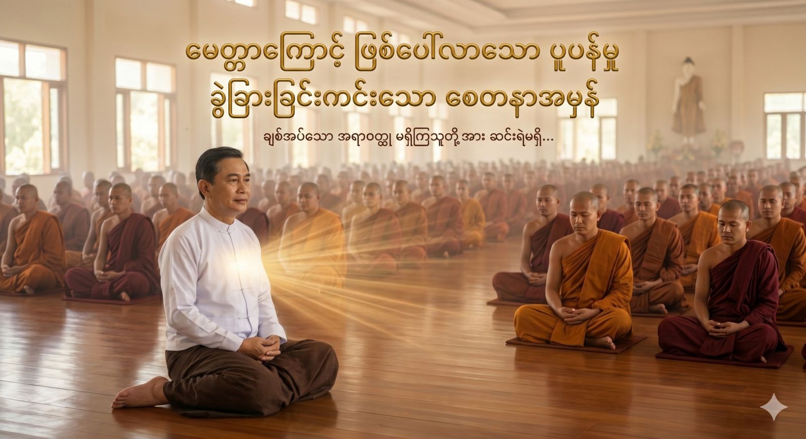 မေတ္တာကြောင့် ဖြစ်ပေါ်လာသော ပူပန်မှု နှင့် ခွဲခြားခြင်းကင်းသော စေတနာအမှန်