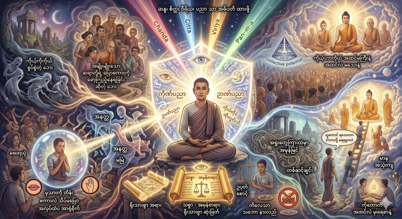 တရားအားထုတ် သူအတွက်