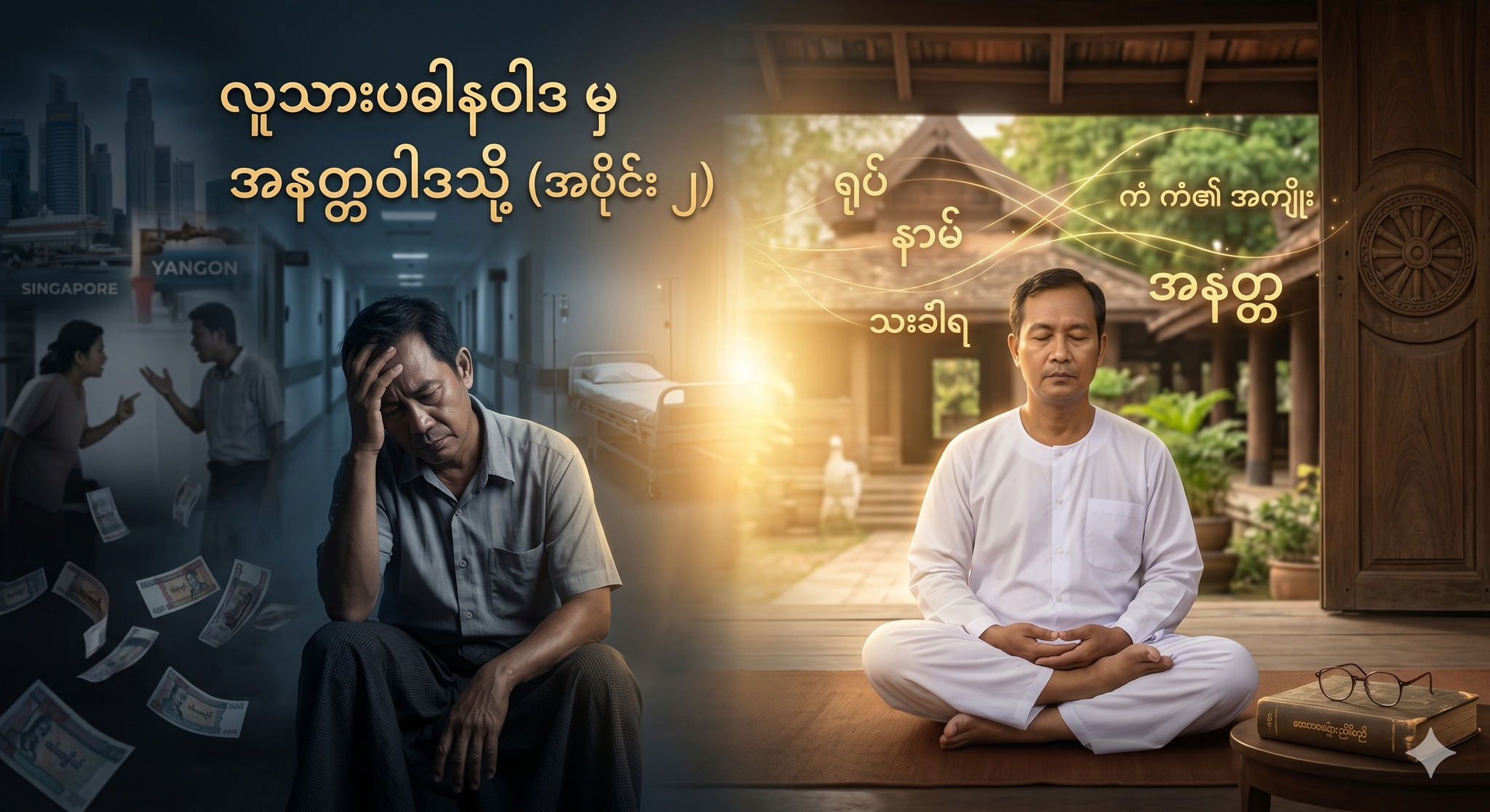 လူသားပဓါနဝါဒ မှ အနတ္တဝါဒသို့ (အပိုင်း ၂)