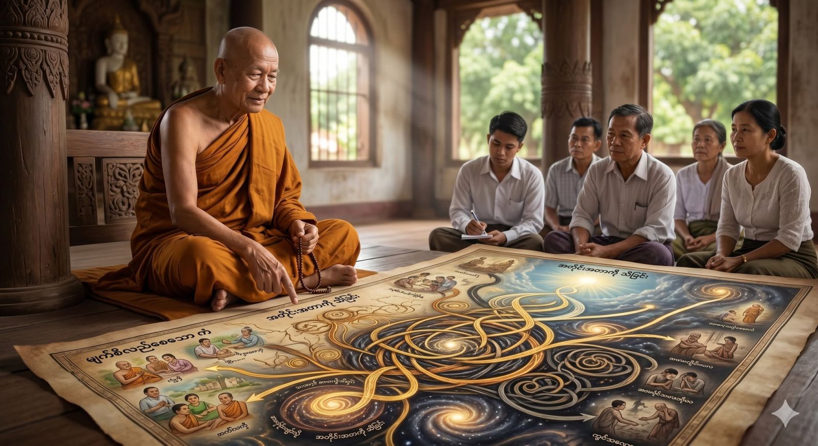 မျက်စိလည်စေသော ကံနှင့် အတိုင်းအတာကို သိခြင်း