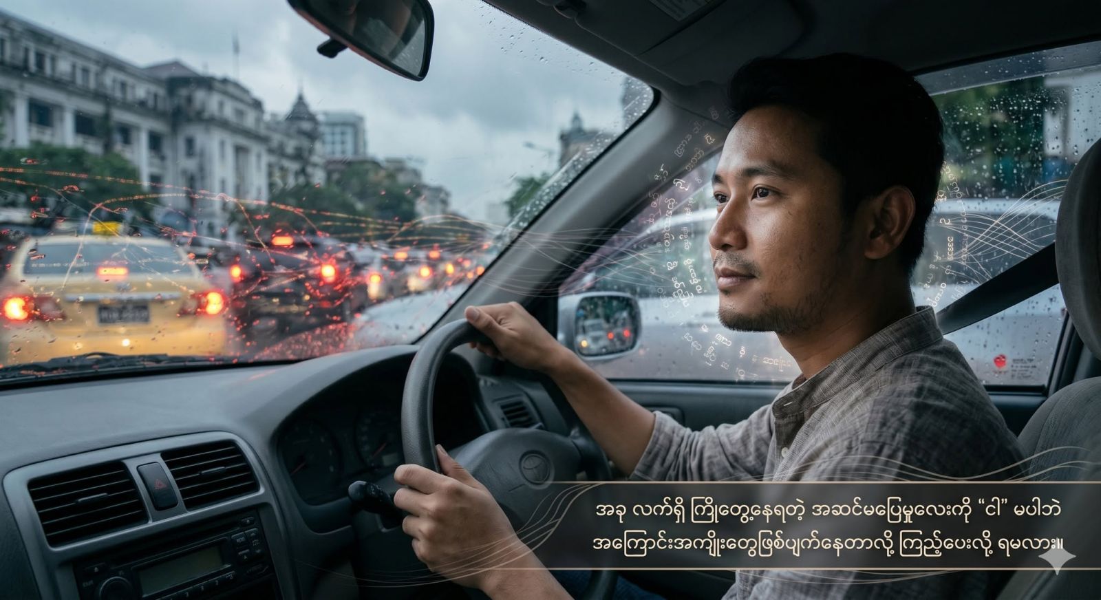 နေ့စဉ်အလုပ်ခွင်မှာဖြစ်ဖြစ်၊ လမ်းပိတ်လို့ ကားပေါ်မှာဖြစ်ဖြစ် ကိုယ်ဖြစ်ချင်တဲ့အတိုင်း မဖြစ်တာတွေကို ခဏခဏ ကြုံရပါတယ်။