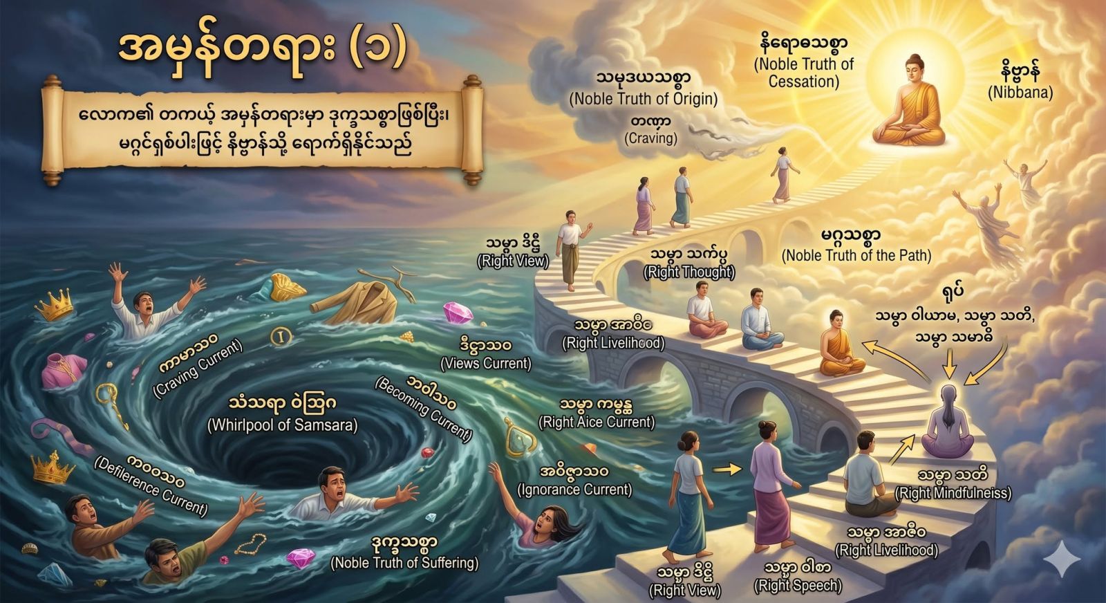 အမှန်တရား (၁)