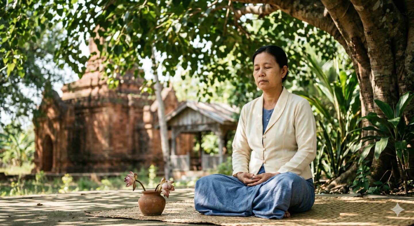 ဒီတစ်ပတ်လုံး ရုပ်နာမ်တွေရဲ့ သဘာဝ၊ အနိစ္စ၊ အနတ္တနဲ့ သညာရဲ့ အကြောင်းတွေကို လေ့လာခဲ့ကြတယ်။