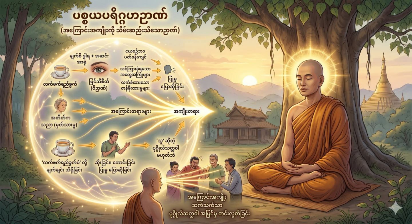 ပစ္စယပရိဂ္ဂဟဉာဏ် (အကြောင်းအကျိုးကို သိမ်းဆည်းသိသောဉာဏ်)