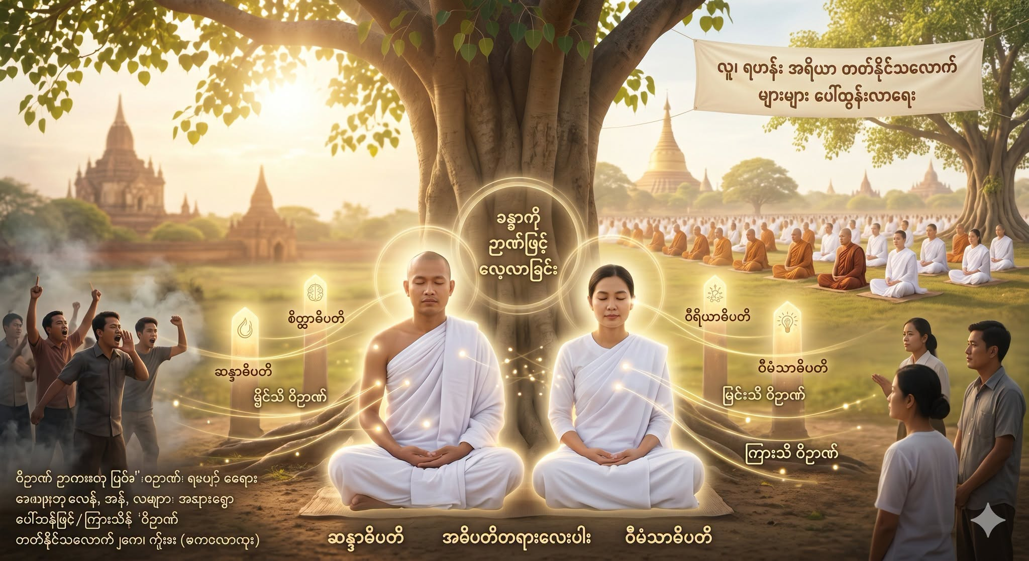 အရိယာများ ပေါ်ထွန်းရေးအတွက် ကိုယ်တိုင် ပါဝင်လှုပ်ရှားခြင်း။