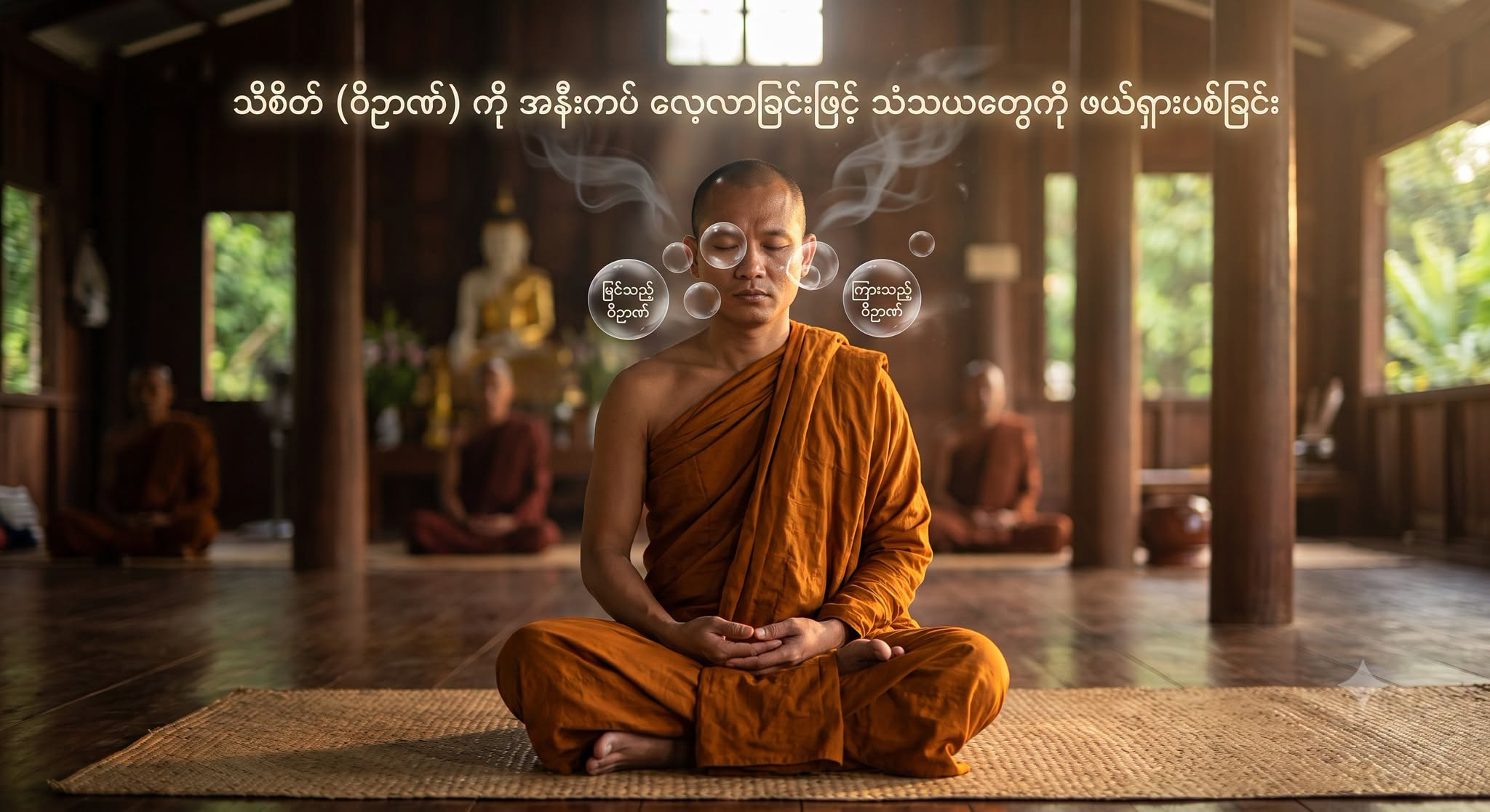 သိစိတ် (ဝိဉာဏ်) ကို အနီးကပ် လေ့လာခြင်းဖြင့် သံသယတွေကို ဖယ်ရှားပစ်ခြင်း