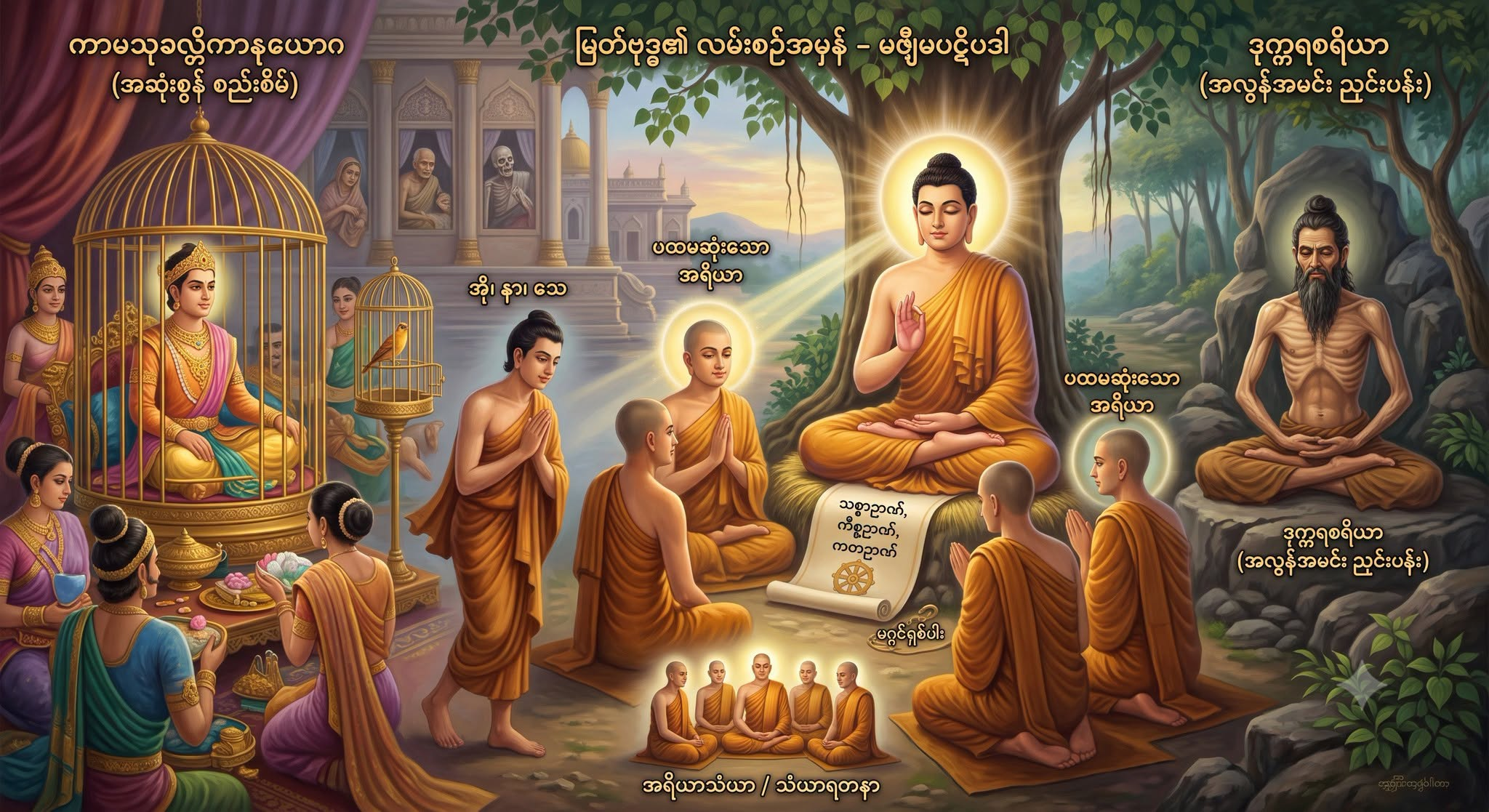 ရဟန်းဟူသည်နှင့် မြတ်ဗုဒ္ဓ၏ လမ်းစဉ်အမှန်
