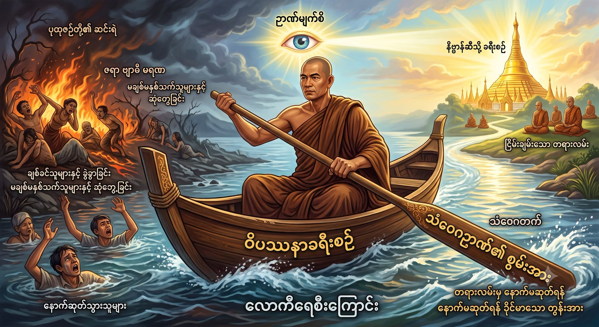 သံဝေဂဉာဏ်၏ စွမ်းအား (တရားလမ်းမှ နောက်မဆုတ်စေရန် ခိုင်မာသော တွန်းအား)
