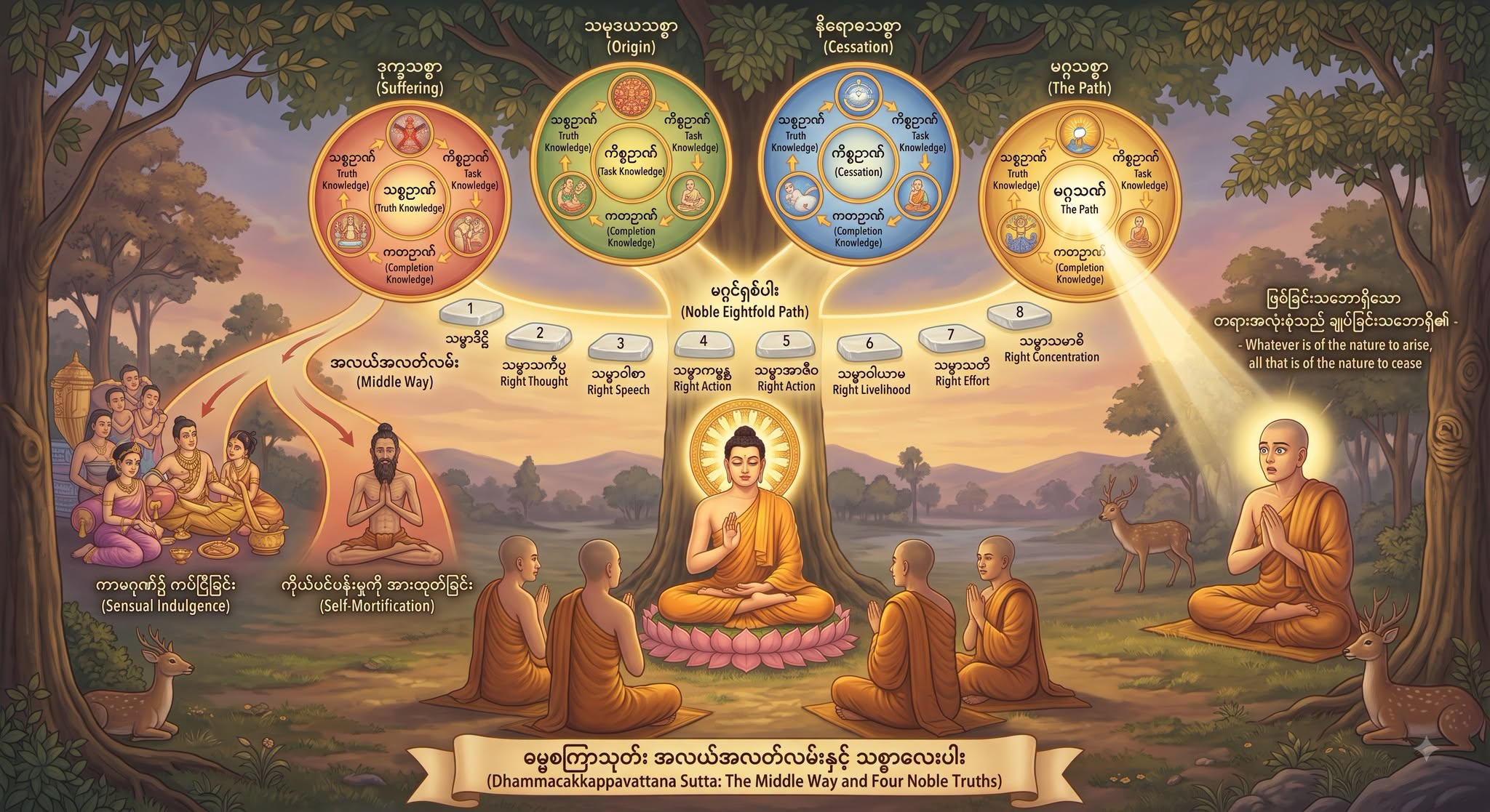 ဓမ္မစကြာသုတ်