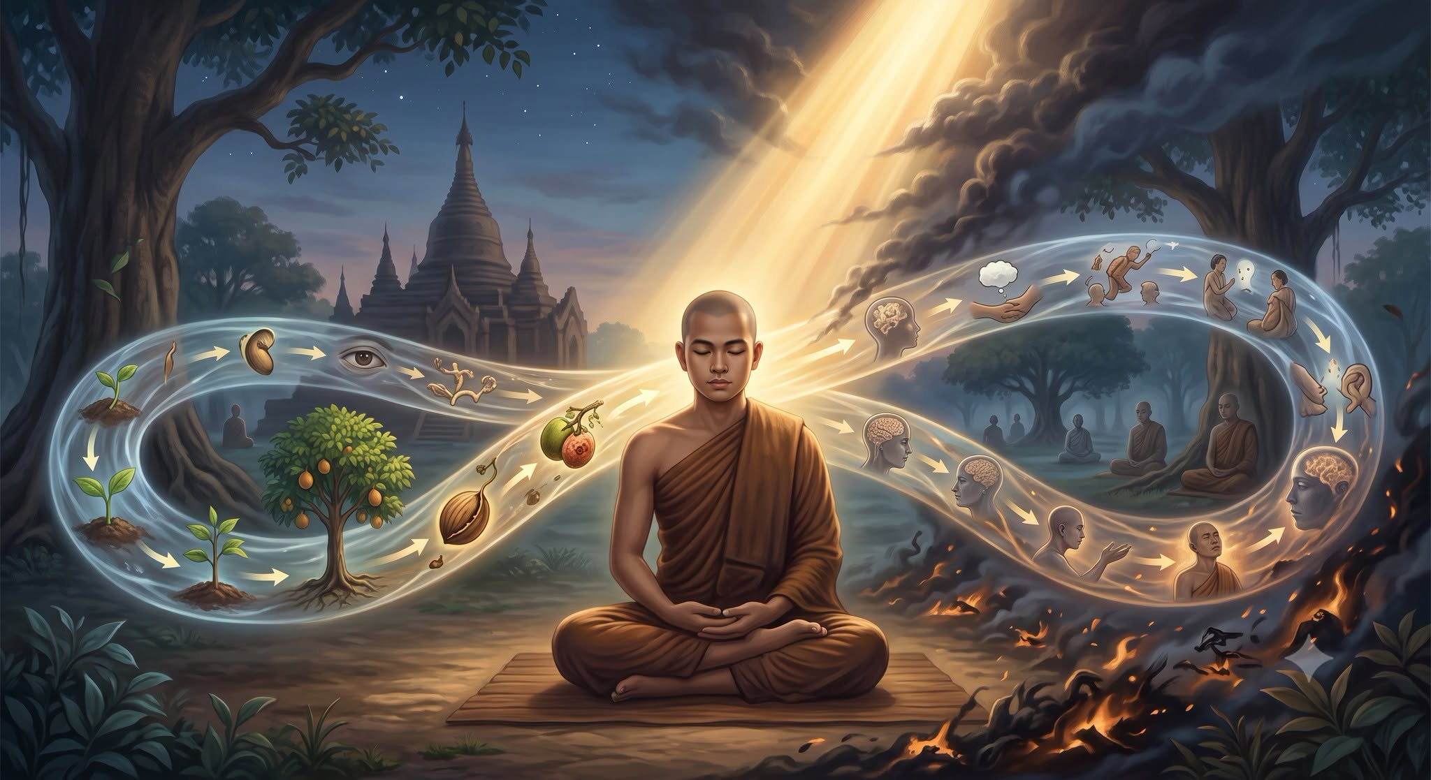 လောကမှာ ဖြစ်ပျက်နေသမျှကို စူးစူးစိုက်စိုက် လေ့လာကြည့်မယ်ဆိုရင်၊ အရာရာဟာ အကြောင်းတစ်ခုခုကြောင့် ဖြစ်လာရတဲ့ ကိစ္စတွေပါပဲ။