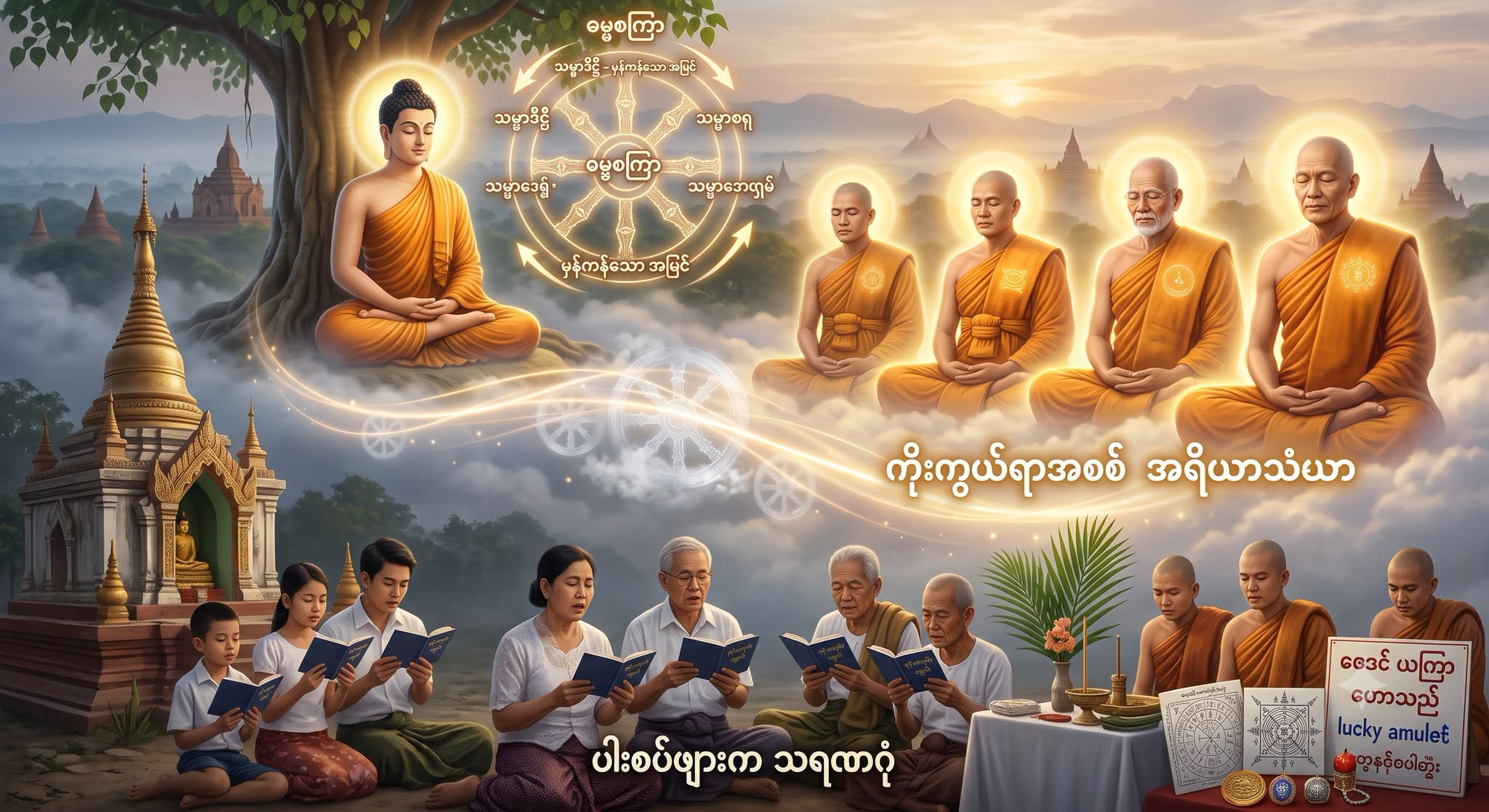ပါးစပ်ဖျားက သရဏဂုံနှင့် ကိုးကွယ်ရာအစစ်ကို ရှာဖွေခြင်း