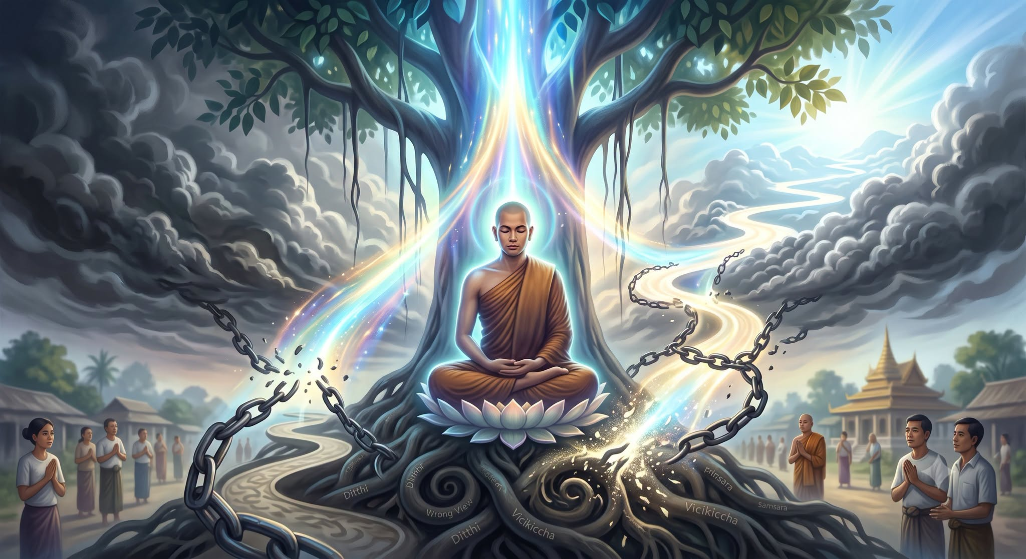 မဂ်ဉာဏ်၏ အစစ်အမှန် ကျေးဇူးတရားနှင့် အရိယာတို့၏ သဘာဝ