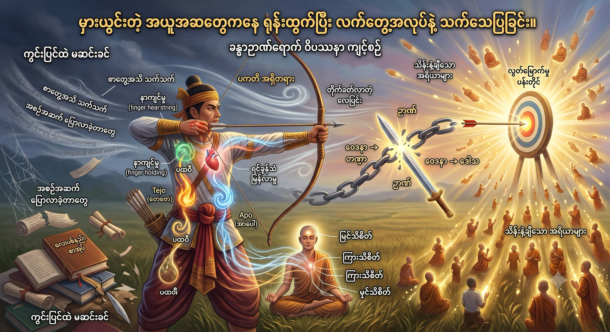 မှားယွင်းတဲ့ အယူအဆတွေကနေ ရုန်းထွက်ပြီး လက်တွေ့အလုပ်နဲ့ သက်သေပြခြင်း။