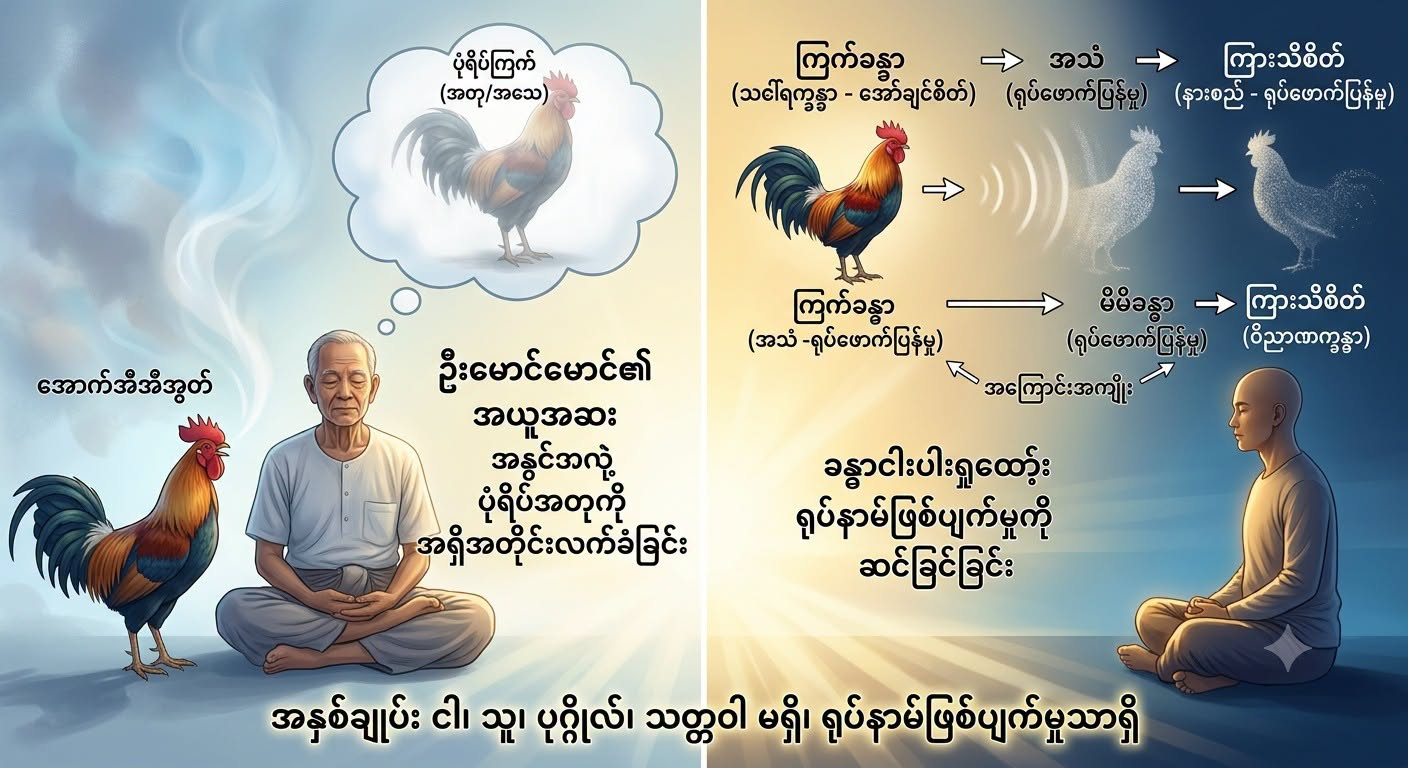 ဦးမောင်မောင်၏ အယူအဆ အကျဉ်းချုပ်
