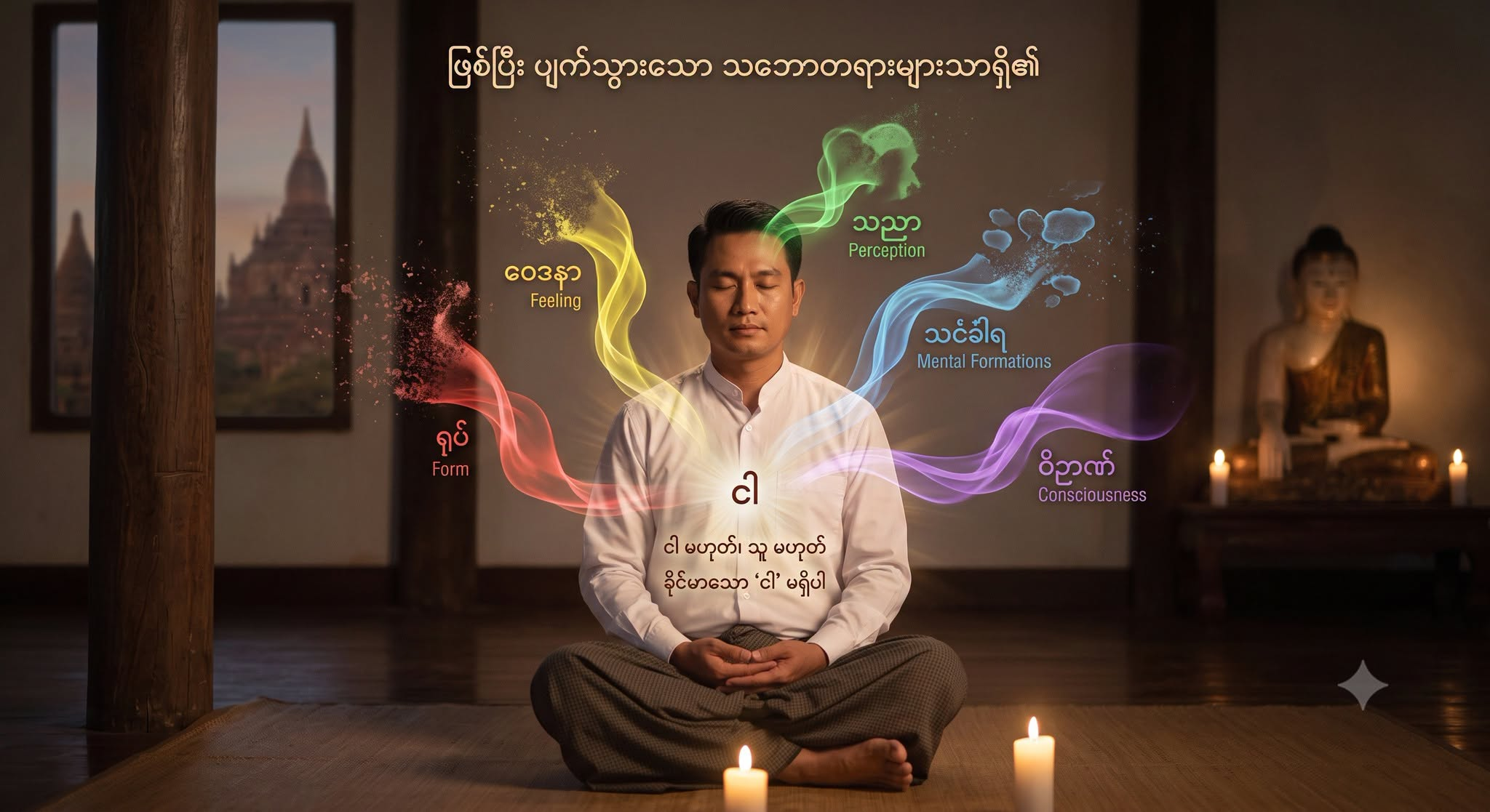 လောကမှာ “ငါ” နဲ့ “သူ” ဆိုတာ အမှန်တကယ် မရှိပါဘူး။