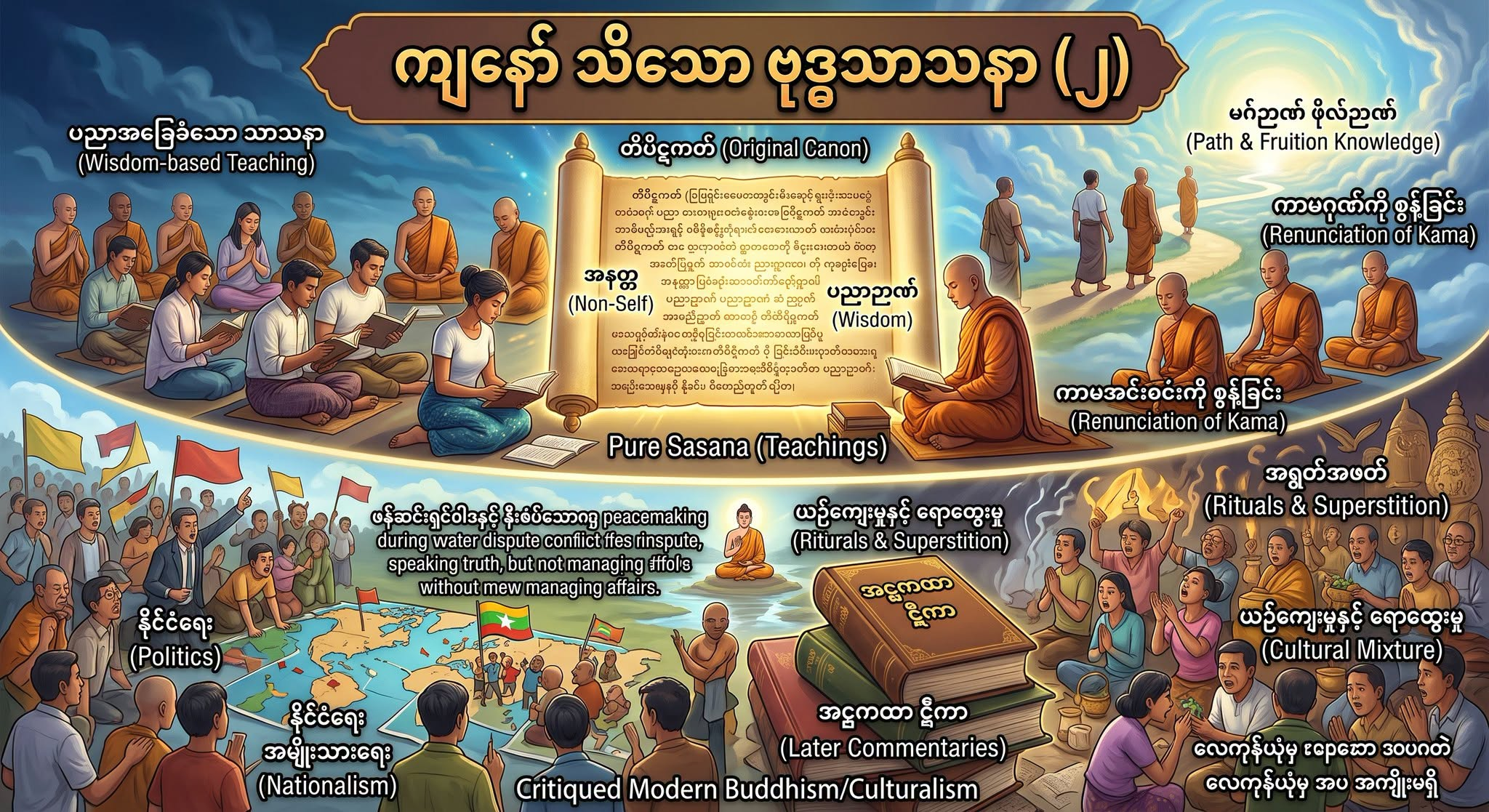 ကျနော် သိသော ဗုဒ္ဓသာသနာ (၂)