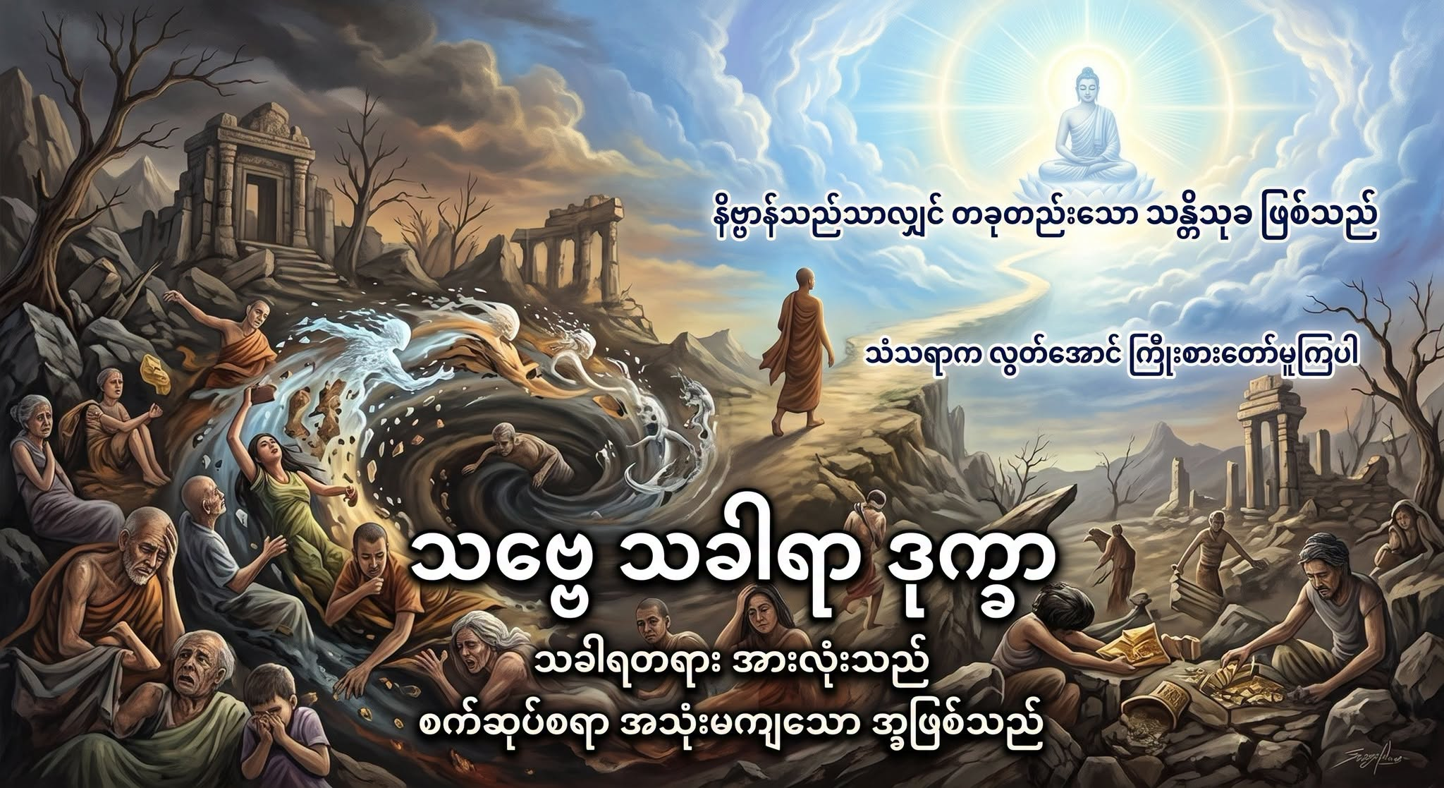 သဗ္ဗေ သင်္ခါရာ ဒုက္ခာ