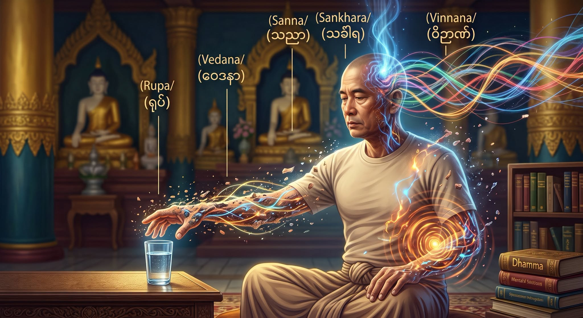 “ငါ့ဟာကိုယ်တိုင် လုပ်နေတယ်လို့ ထင်နေတဲ့နေရာမှာ ဘယ်ဟာက တကယ့် ‘ငါ’ လဲ”