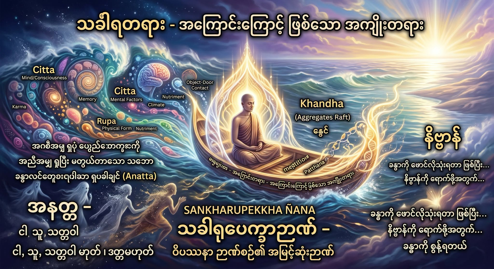 အနတ္တ အဆုံး သင်္ခါရုပေက္ခာဉာဏ်