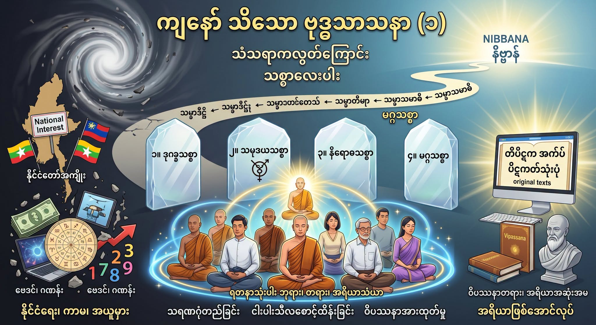 ကျနော် သိသော ဗုဒ္ဓသာသနာ (၁)